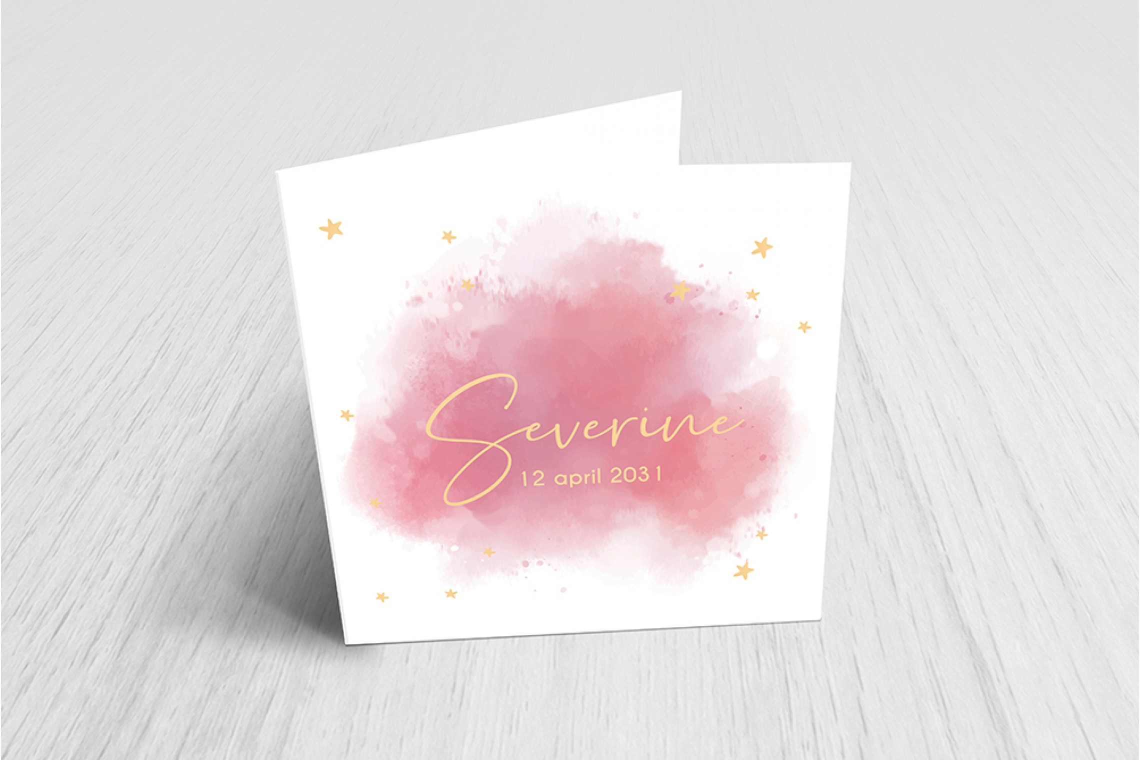 Aquarel met sterren